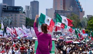 Presidenta Claudia Sheinbaum al conmemorar el segundo año de su triunfo electoral.