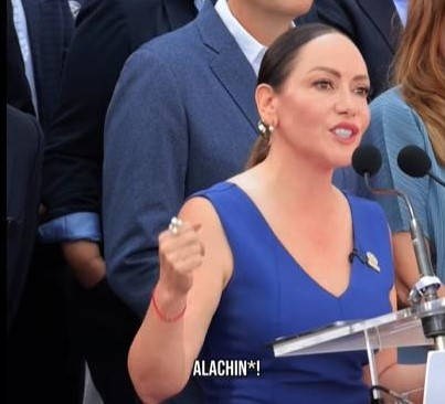 Samantha Smith, alcaldesa de Guanajuato.