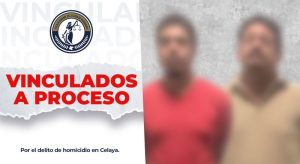 Vinculados a proceso por homicido.