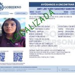 Localizaron a Amy Lee Yueg Sánchez Sánchez; muchas gracias por su cooperación