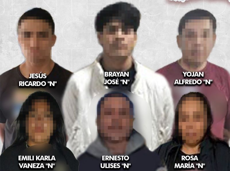 Banda de extorsionadores de Irapuato.