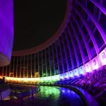 Se ilumina el Senado de la República con motivo del Día Internacional del Orgullo LGBTTTIQA+