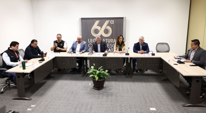 Junta de Gobierno de la 66 Legislatura de Guanajuato.