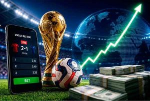 Las apuestas aumentarán durante el Mundial de Futbol 2026