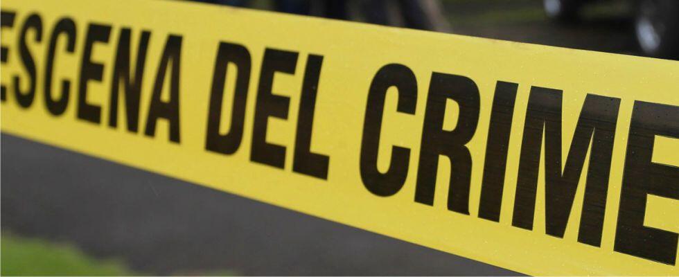 Línea amarilla escena del crimen