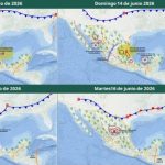 Pronóstico del Servicio Meteorológico Nacional del estado del tiempo el 13 de junio de 2026