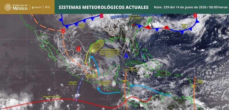 Mapa del tiempo 14VI26