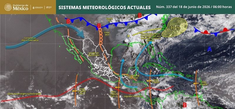Mapa del tiempo 18VI26