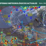 Pronóstico del Servicio Meteorológico Nacional del estado del tiempo el 27 de junio de 2026