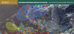 Mapa del tiempo 27VI26