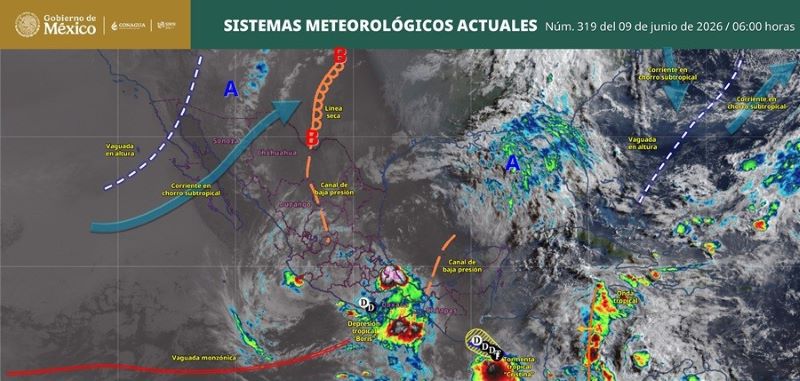 Mapa del tiempo 9VI26
