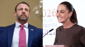Markwayne Mullin y Claudia Sheinbaum