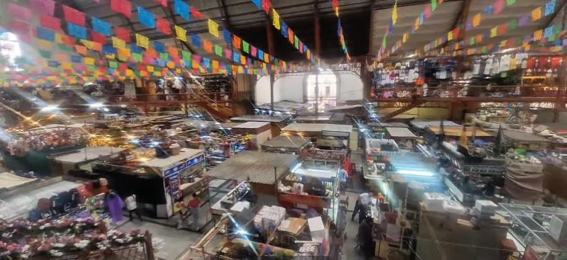 Mercado Hidalgo de Guanajuato capital.