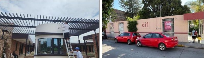 Nuevo y actual DIF Villagrán.
