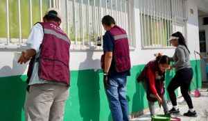 Rehabilitación de la escuela Emilio Portes Gil, de Villagrán.