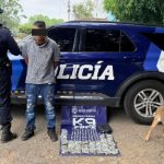 Unidad Canina K9 asegura 488 dosis de droga y detienen a una persona en León