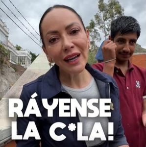 Samantha ráyense la cola
