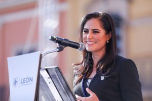 Alejandra Gutiérrez Campos, alcaldesa de León
