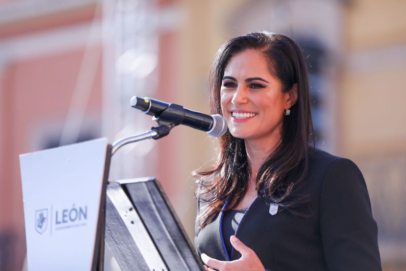 Alejandra Gutiérrez Campos, alcaldesa de León