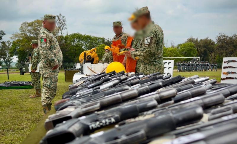 Armas destruidas