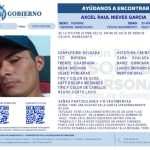 Axcel Raúl Nieves García, desaparecido en Celaya; familiares y amistades claman ayuda para localizarlo