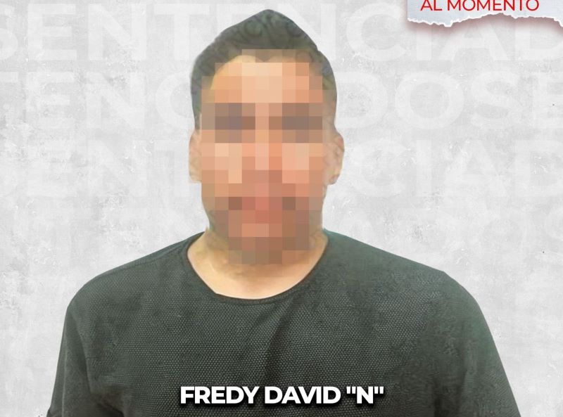 Fredy David N fue senteenciado por violación, abusos sexuales y violencia familiar.