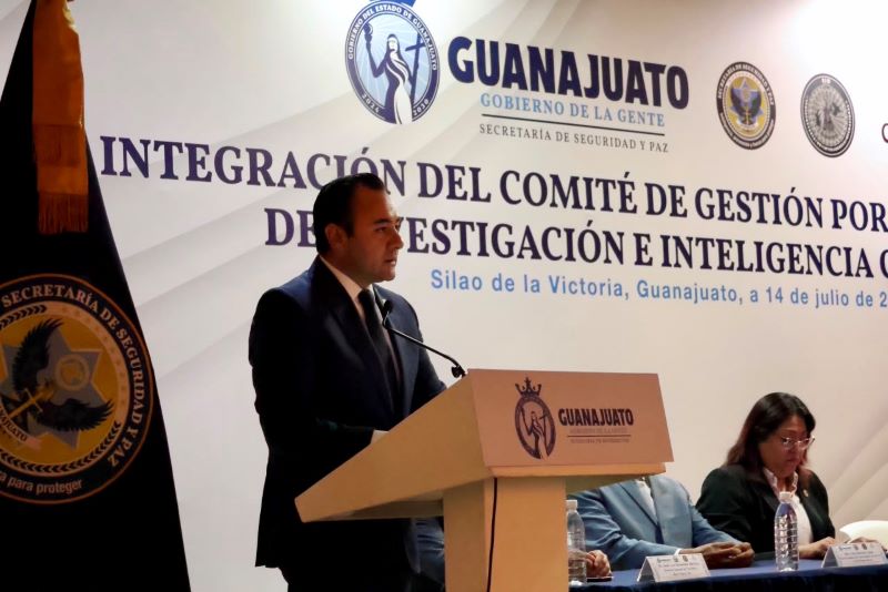 Juan Mauro González Martínez, titular de la Secretaria de Seguridad y Paz.