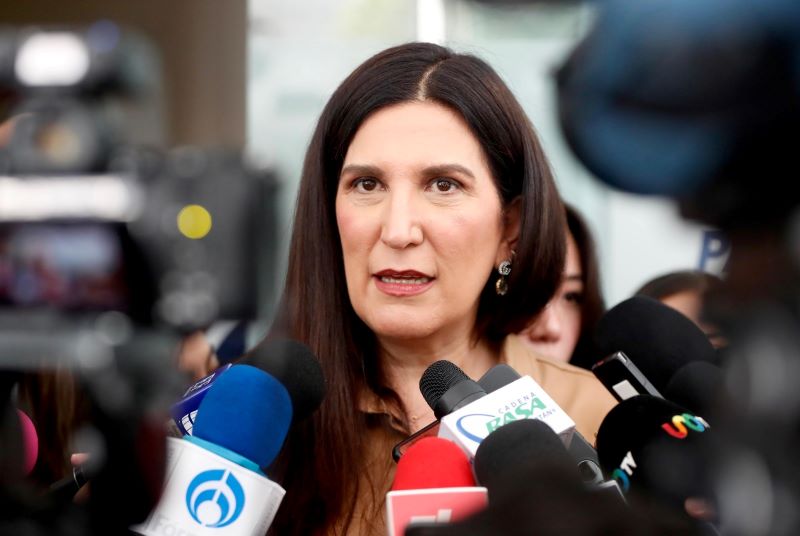 Kenia López Rabadán, presidenta de la Cámara de Diputados.