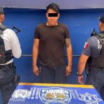Policías capitalinos lo sorprendieron cuando se drogaba en la Ex Estación; al revisarlo le encontraron marihuana y piedra base
