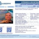 Luis David Guerrero Campos desapareció en Cortazar; familiares y amistades claman ayuda para localizarlo 