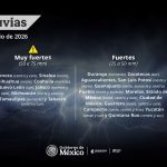 Pronóstico del Servicio Meteorológico Nacional del estado del tiempo el 11 de julio de 2026