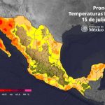 Pronóstico del Servicio Meteorológico Nacional del estado del tiempo el 15 de julio de 2026