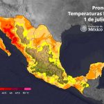 Pronóstico del Servicio Meteorológico Nacional del estado del tiempo el 1 de julio de 2026