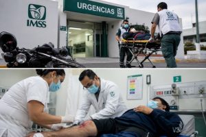 Motociclista accidentado.