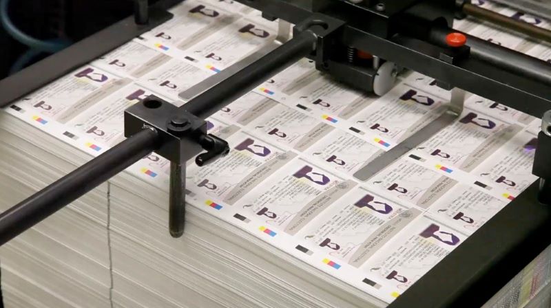 Producción de credenciales para votar.