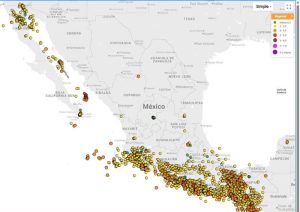 Temblores registrados en junio de 2026.
