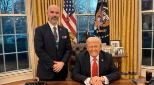 Terry Cole y Donald Trump.