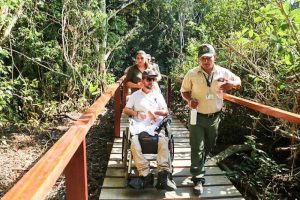 Turismo para personas con discapacidad.