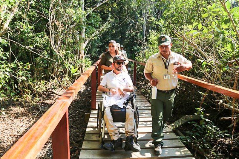 Turismo para personas con discapacidad.