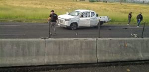 Camioneta de los delincuentes.