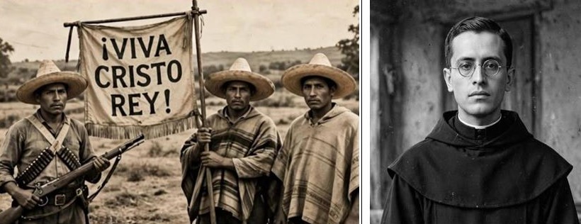Cristeros y el Padre Nieves.