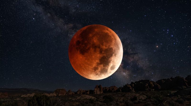 Eclipse lunar