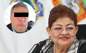 Ernestina Godoy y Ángel Aguirre.