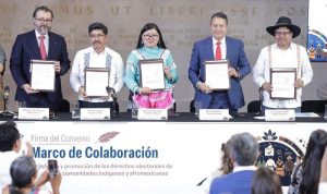 Firma de convenio