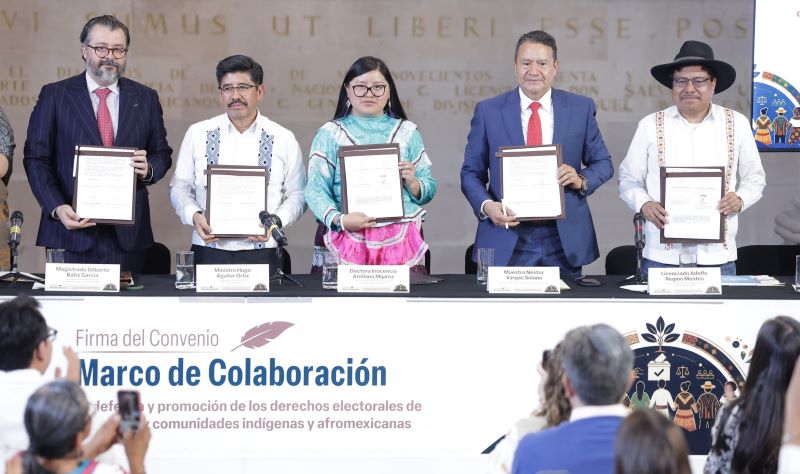 Firma de convenio
