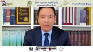 Francisco Burgoa Perea, profesor de la Facultad de Derecho de la UNAM.