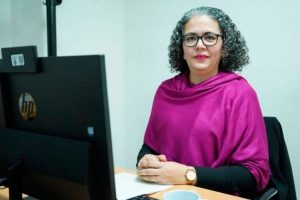 Graciela Domínguez Nava, gobernadora interina de Sinaloa.