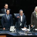 Pleno del Senado elige Mesa Directiva para último año de funciones de la LXVI Legislatura; Higinio Martínez Miranda es el presidente 