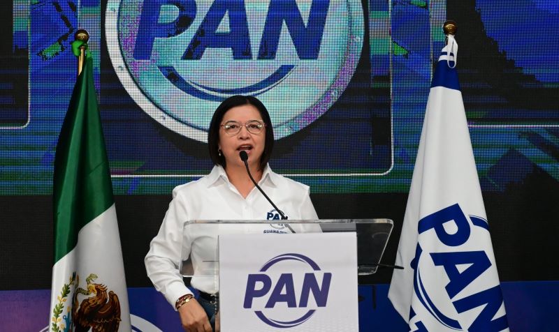 Juanita de la Cruz Martínez, presidenta del CDE del PAN.