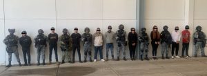 Los 9 detenidos del CJNG en Michoacán.